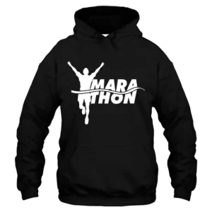 Run Marathon Hoodie - Black 3