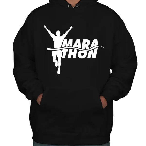 Run Marathon Hoodie - Black 3