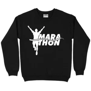 Run Marathon Sweatshirt - Black 3