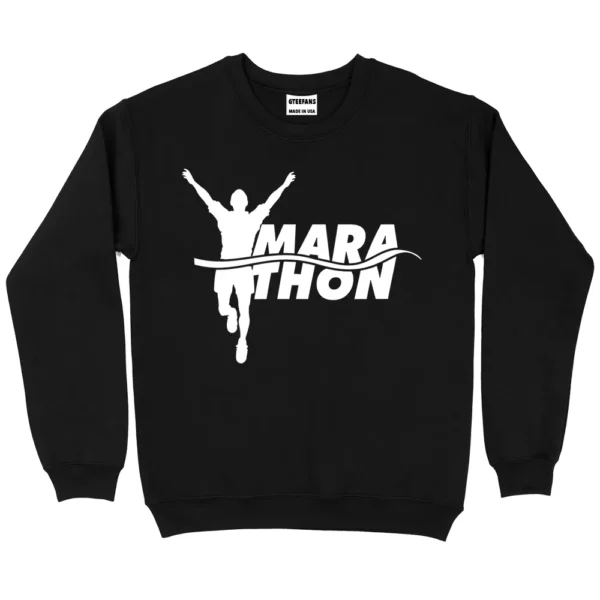 Run Marathon Sweatshirt - Black 3