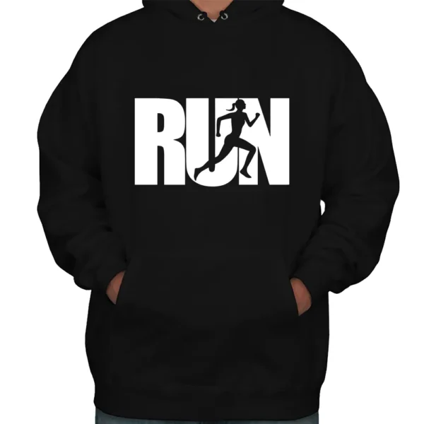 Runner Lover Hoodie - Black 1