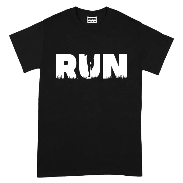 Running Girl Tshirt - Black 2