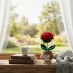 Adorable Positive Crochet Rose - The Little Hope Booster