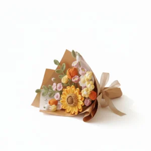 Grand Handmade Crochet Flowers Bouquet – Handmade Everlasting Gift2