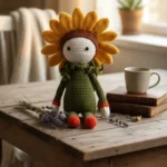 Sunny the Sunflower - Kawaii Amigurumi Plush Toy