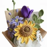 The Everlasting Garden - Handcrafted Crochet Bouquet
