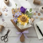 The Everlasting Garden - Handcrafted Crochet Bouquet