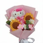 The Hello Kitty & Sunflower Plush Bouquet - Cozy & Unforgettable