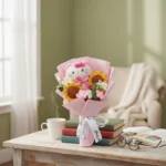 The Hello Kitty & Sunflower Plush Bouquet - Cozy & Unforgettable